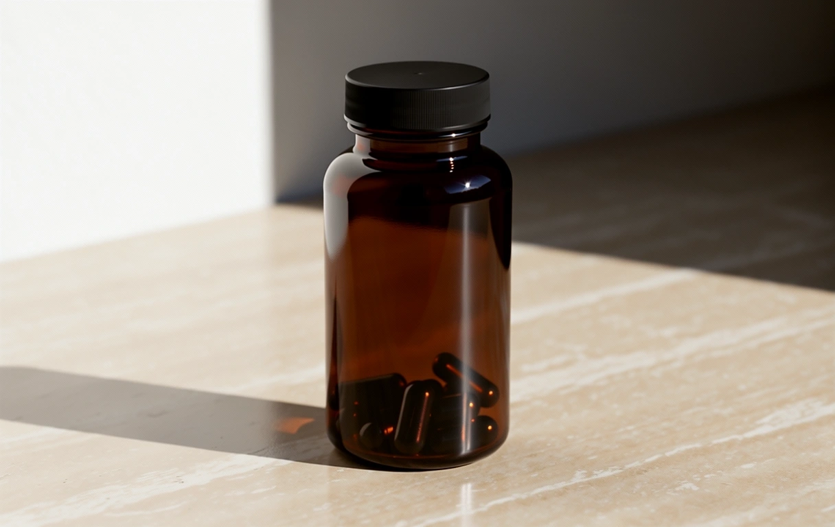 Manly Vitality Premium Supplement Container